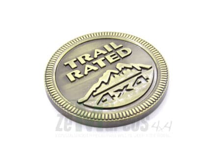 Emblema Jeep Trail Rated 4x4 - Imagem 2