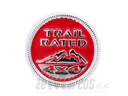 Emblema Jeep Trail Rated 4x4 - Imagem 4