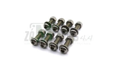 Jogo Parafuso Inox Gancho Capo